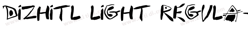 Dizhitl Light Regula字体转换